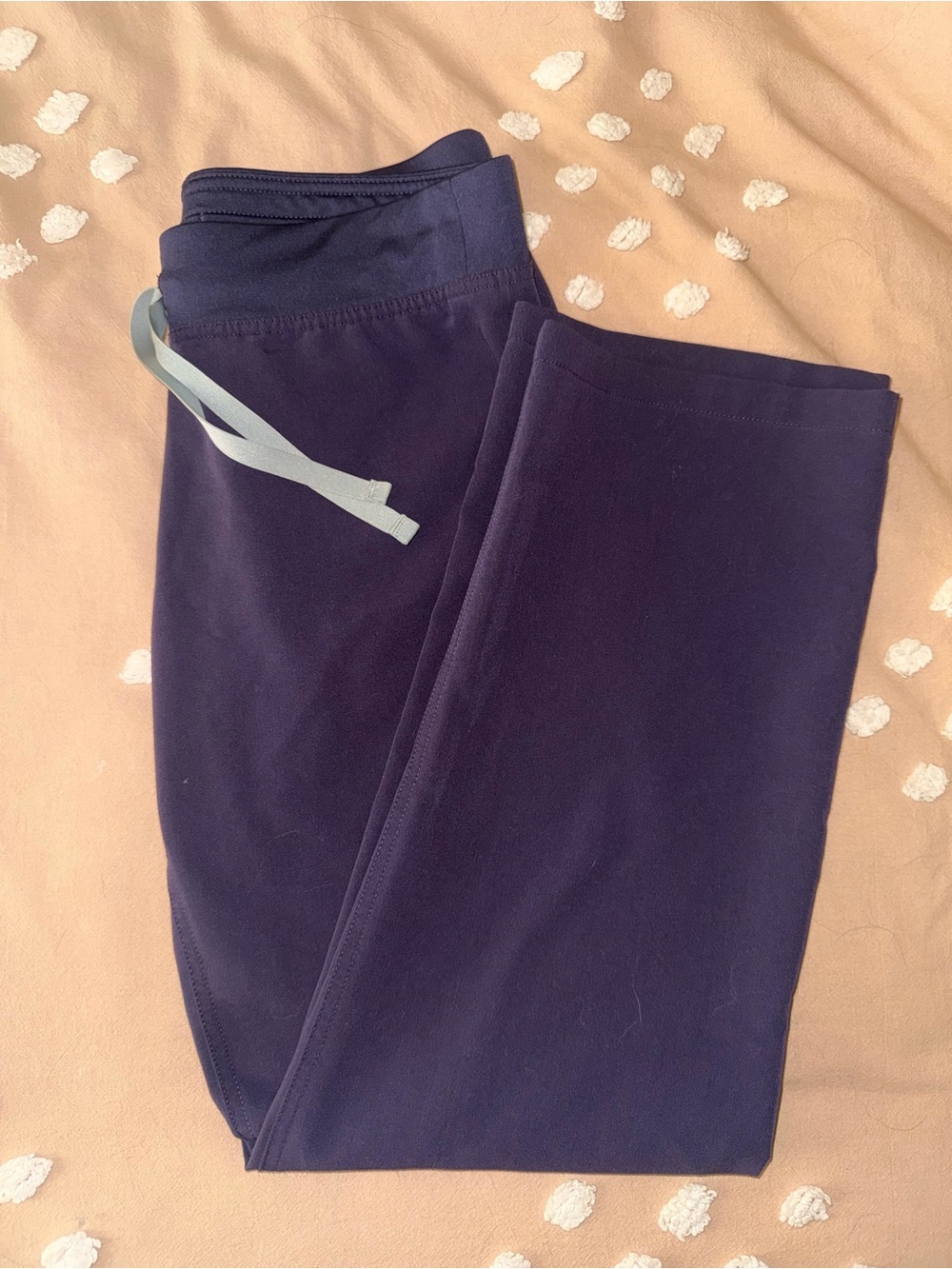 FIGS dark purple livingston pants SP